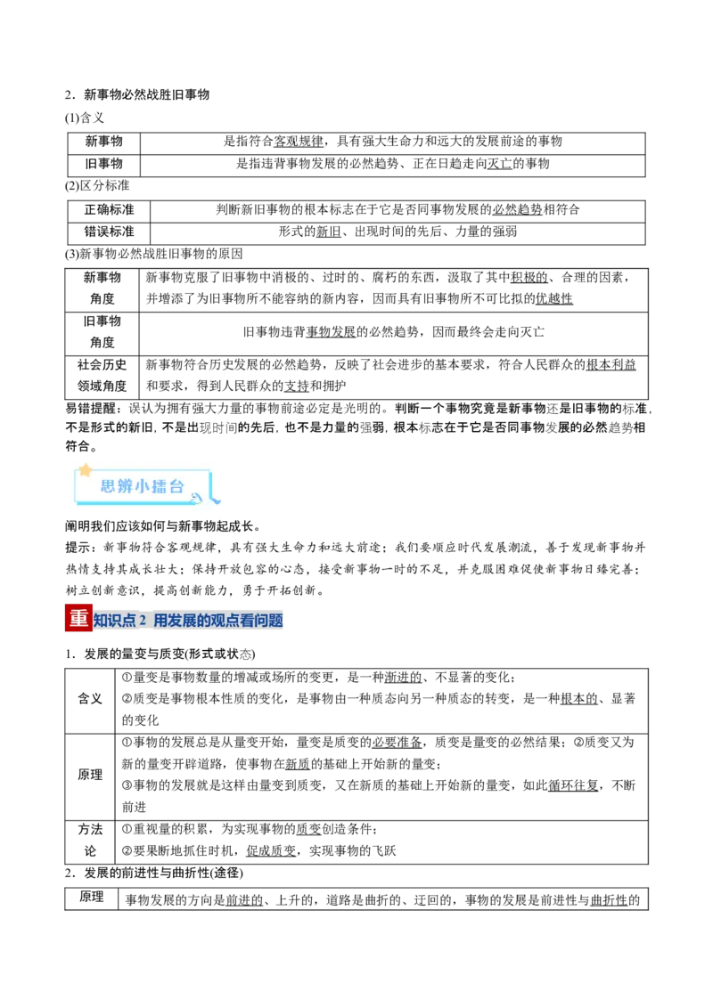 《第03课把握世界的规律（复习讲义）（学生版）（全国通用）_zheng治_2026年_2026年高考政治一轮复习讲义+练习+课件（新教材新高考）-G55_2026版_必修4哲学与文化》第10页预览
