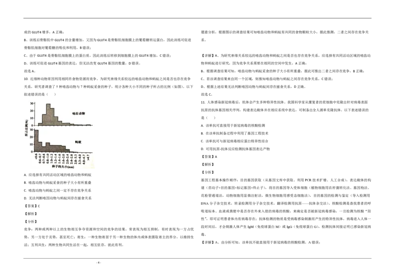 《2020年北京市高考生物试卷（含解析版）(1)_高考一二三轮复习_生物_2027年高考生物专项_2008年-2026年生物高考真题-G427_2008-2020年高考_地方卷_北京高考生物08-21_A3word版_PDF版(赠送)》第4页预览
