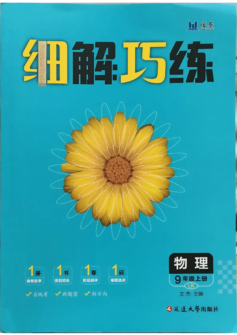 《26秋鲁科版五四制九上物理细解巧练培优作业_2026秋初中教辅合集_2027细解巧练_2027《细解巧练》9上物理（鲁教鲁科）》第1页预览
