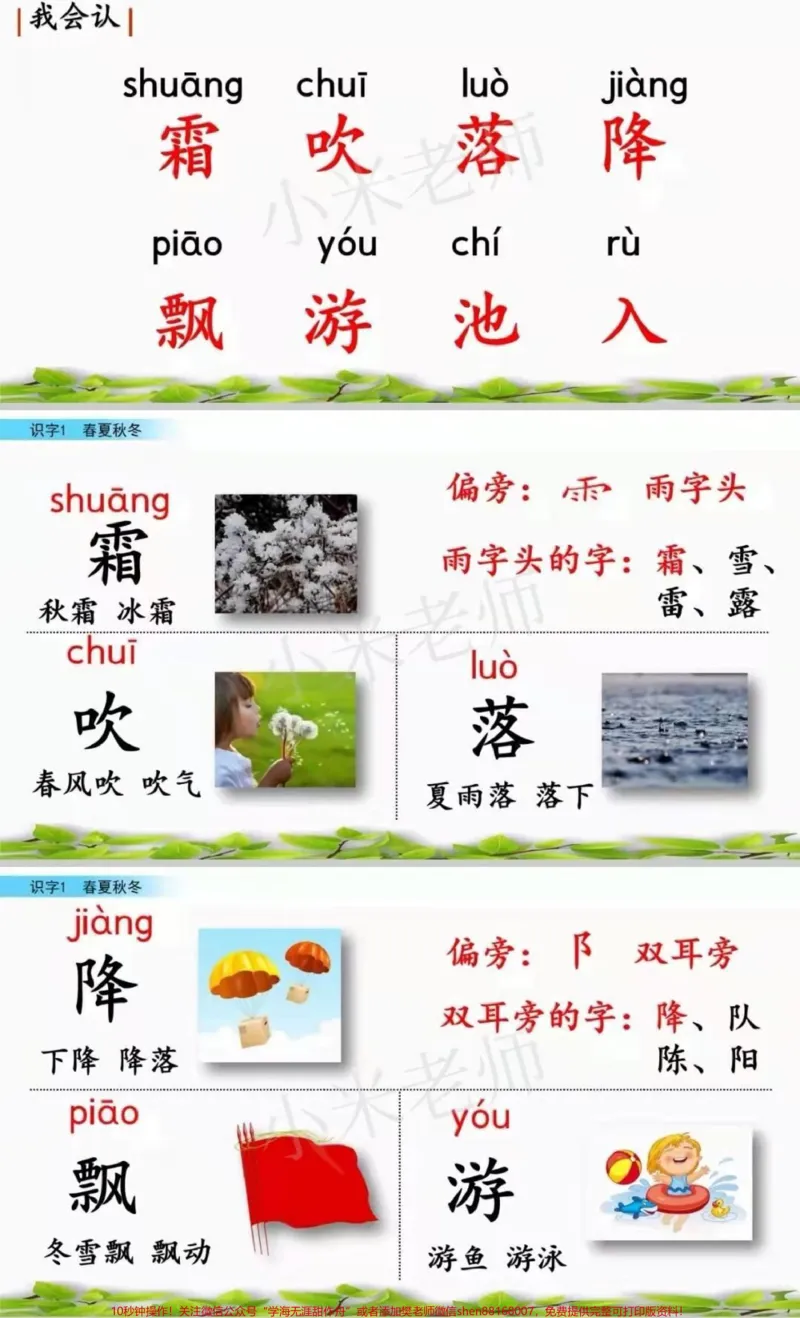 《#一年级语文#一年级下册#感谢qunju888.com我要上热门一年级语文第一课重点》第2页预览