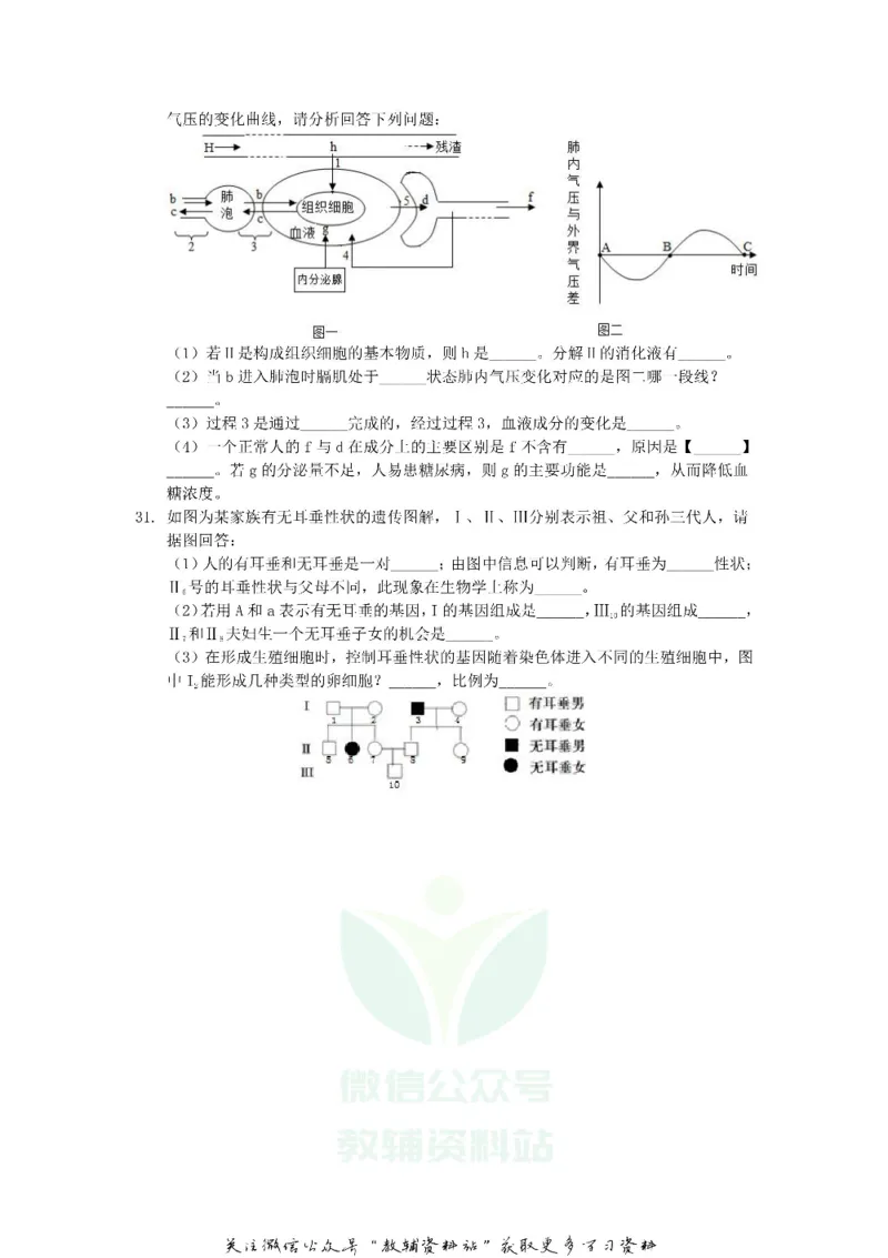 《2019山东省济南市中考生物真题及答案_初高中资料库_初中资料库（转存避免链接过期失效）_初中生物》第7页预览