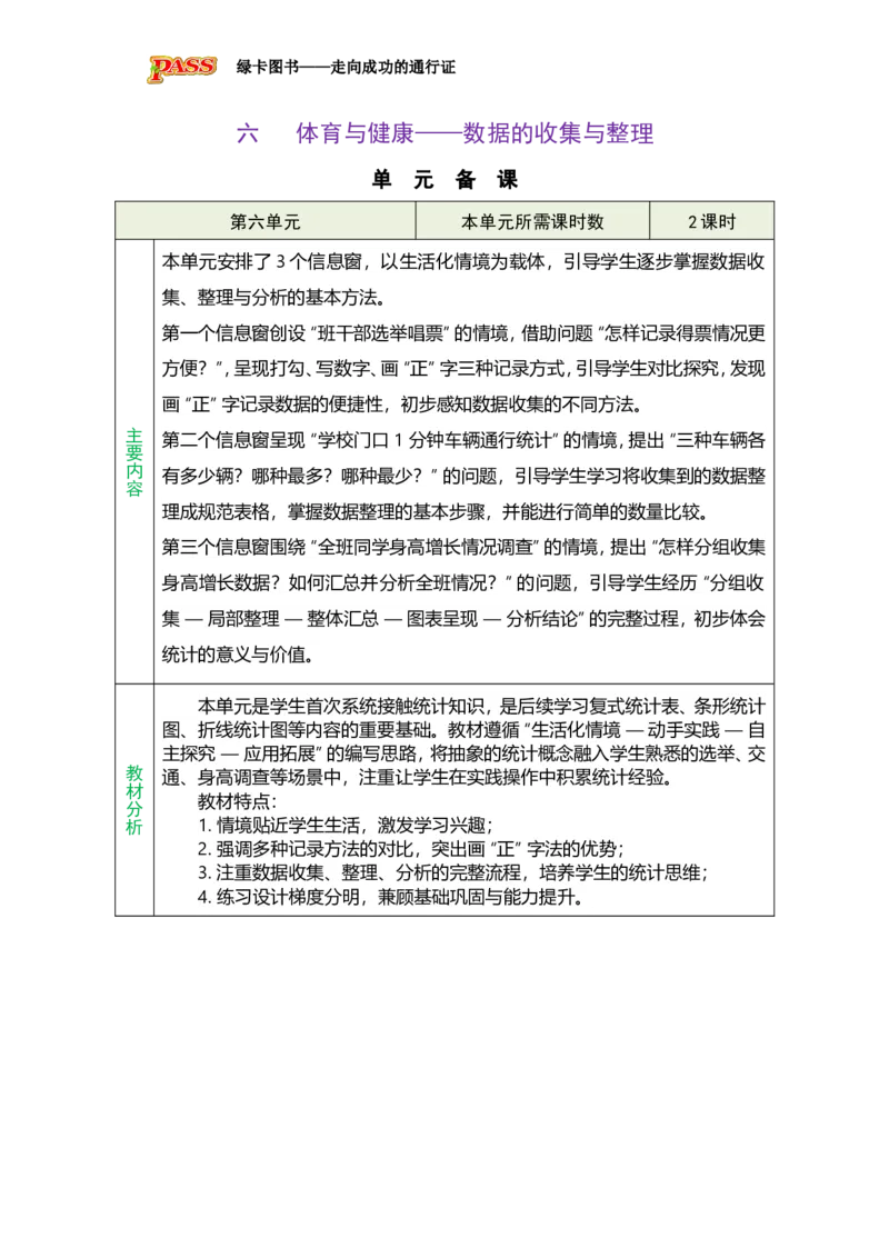 《6.1数据的收集与整理_26春小学语数英道科各版本《课件+教案》_26春各版本数学《课件+教案》1-6年级下册_26春青岛版数学1-6年级下册教案课件PPT_青岛版数学三年级下册（26春）》第1页预览