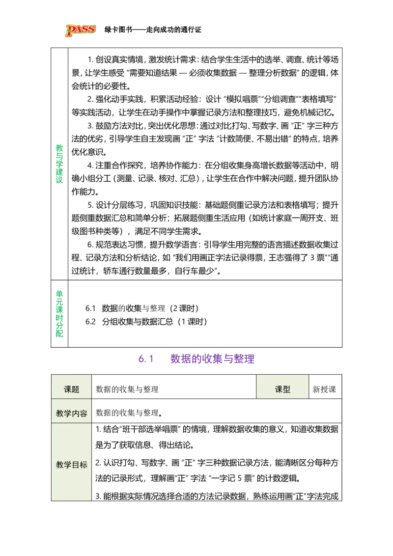 《6.1数据的收集与整理_26春小学语数英道科各版本《课件+教案》_26春各版本数学《课件+教案》1-6年级下册_26春青岛版数学1-6年级下册教案课件PPT_青岛版数学三年级下册（26春）》第3页预览