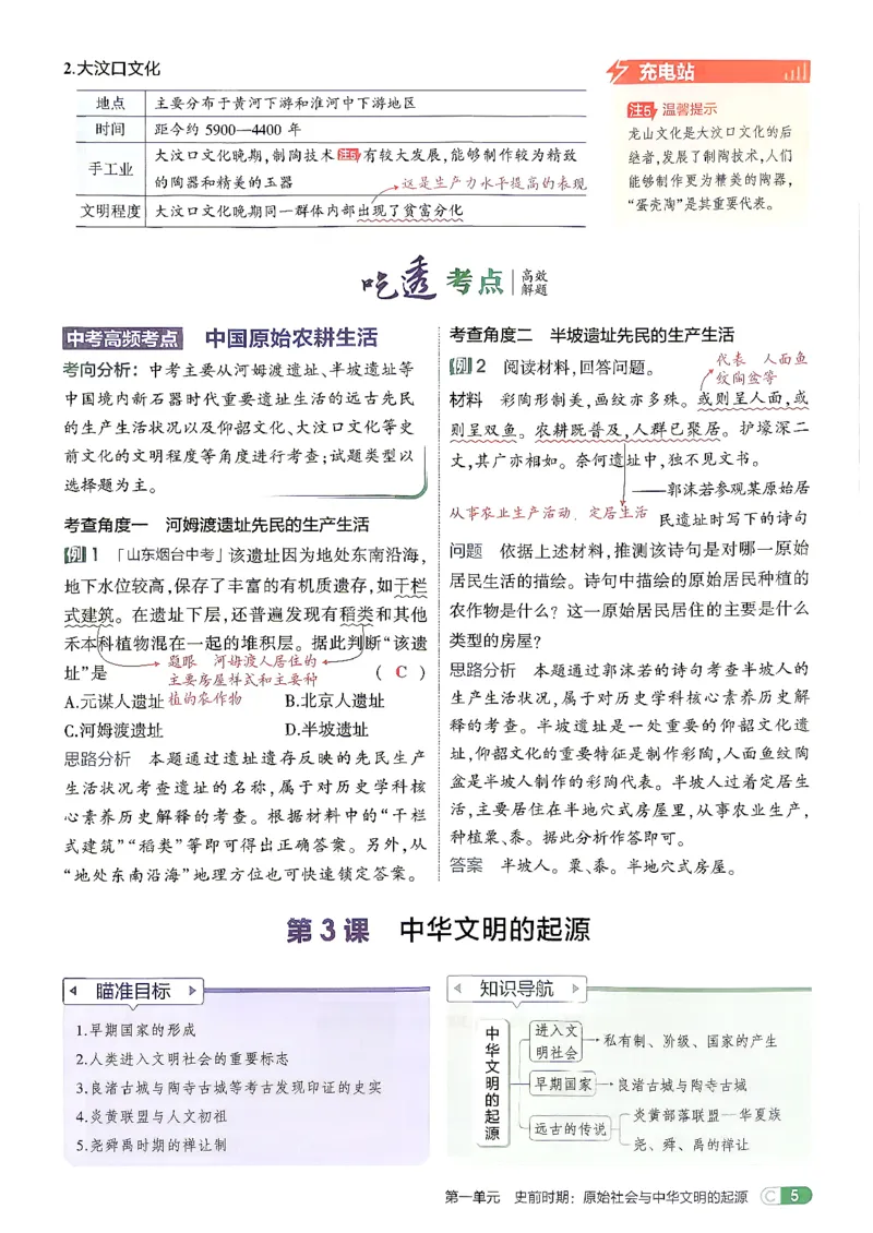 《26秋人教版五四制六上历史五三吃透重难点_2026秋初中教辅合集_2026秋53系列_2027《初中53同步》6上历史（鲁教）》第8页预览
