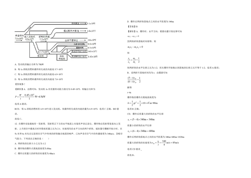 《2021年浙江省高考物理1月（含解析版）_高考一二三轮复习_物理_2026年-物理高考专项复习_2008年-2025年物理高考真题_2008-2020年高考_地方卷_浙江高考物理08-21_A3word版_PDF版（赠送）》第4页预览