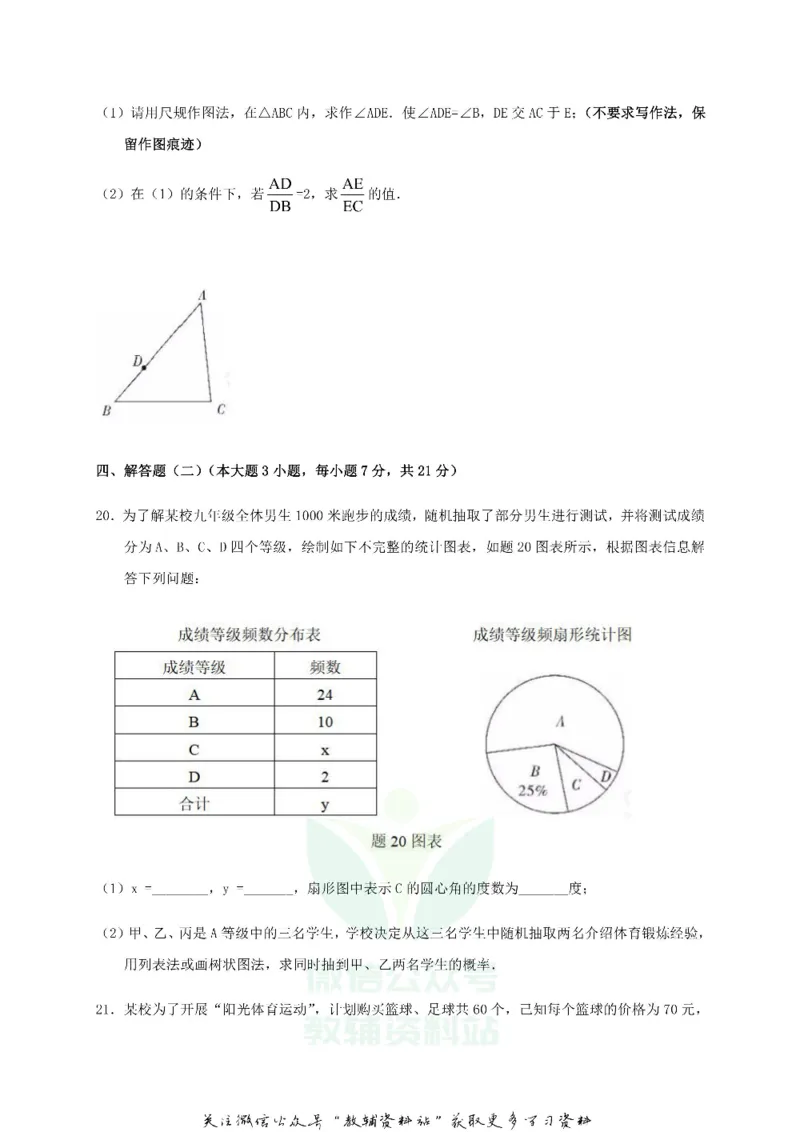 《2019广东省揭阳市中考数学试题及答案_初高中资料库_初中资料库（转存避免链接过期失效）_初中数学》第4页预览