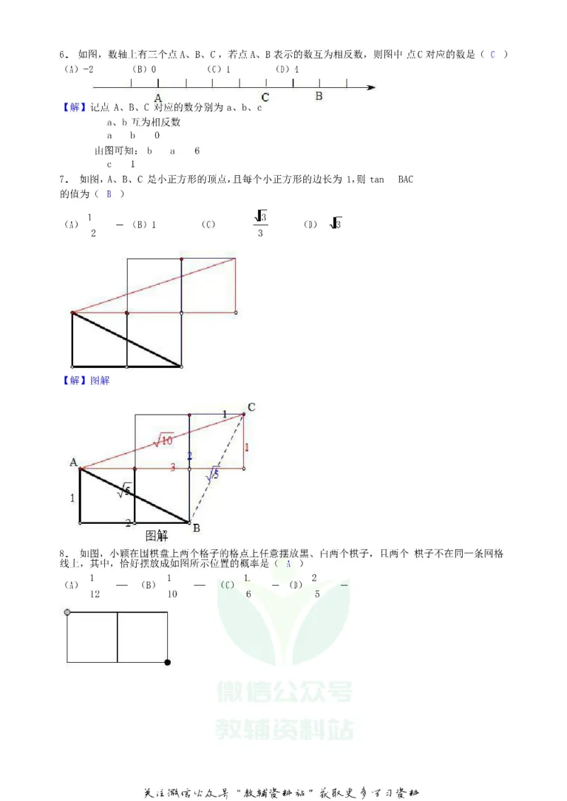 《2019贵州省贵阳市中考数学试卷及答案_初高中资料库_初中资料库（转存避免链接过期失效）_初中数学》第2页预览