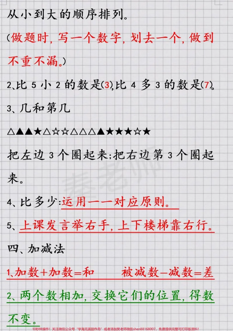 《一年级上册数学必考重点公式大全。#一年级数学#期中期末#必考考点#知识推荐官#必考题易错题@qunju888.com小助手@qunju888.com热点宝@qunju888.com创作者中心》第3页预览