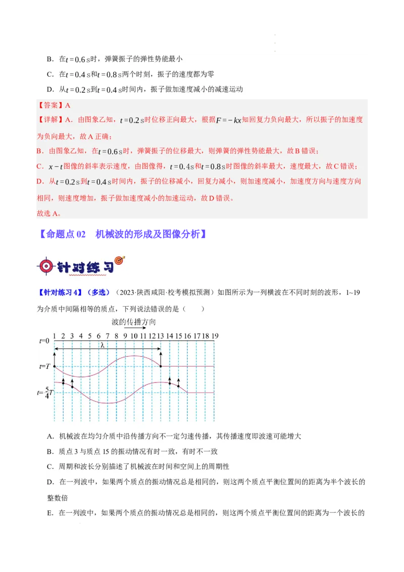 《专题11机械波及光的运用（分层练）（解析版）(1)_2026版高中《二三轮复习+冲刺复习》》第4页预览