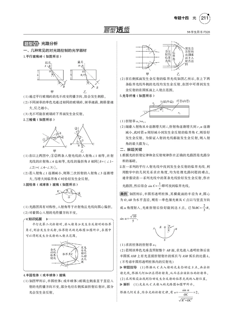 《1_专题十四--PDF教参电子书_2025版教学资源包_（总复习系列）2025版《5年高考3年模拟》新高考版B版（⭐全科）_2025版.新高考新教材版.选考总复习.物理.5·3B版_第一部分图书电子教参》第3页预览