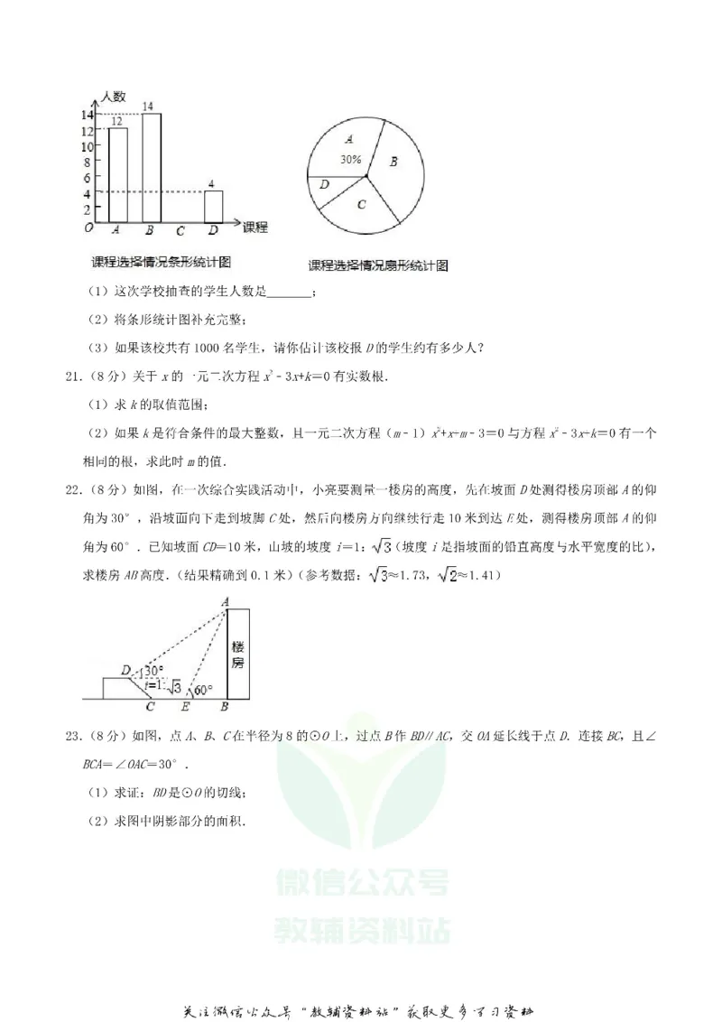 《2019湖南省衡阳市中考数学真题及答案_初高中资料库_初中资料库（转存避免链接过期失效）_初中数学》第4页预览