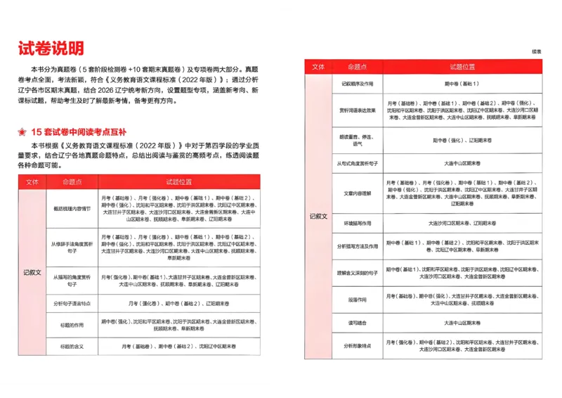 《七上语文真题卷A3_2026秋初中教辅合集_2027学习之星_2027《学习之星•真题的逻辑》7上语文》第4页预览