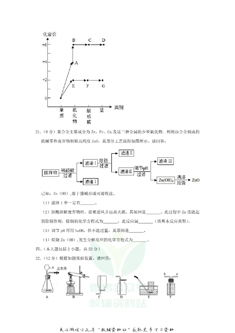 《2019广东省佛山市中考化学试卷和答案_初高中资料库_初中资料库（转存避免链接过期失效）_初中化学》第7页预览