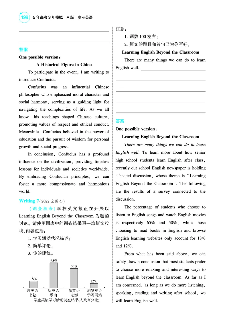 《1_专题四_应用文写作（教参PDF）_2025版教学资源包_（总复习系列）2025版《5年高考3年模拟》新高考版A版（⭐全科）_2025版.新高考版.高考总复习.英语.5·3A版_题型册_专题四_应用文写作》第8页预览