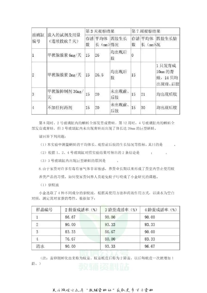《2019浙江省杭州市中考生物真题及答案_初高中资料库_初中资料库（转存避免链接过期失效）_初中地理》第3页预览