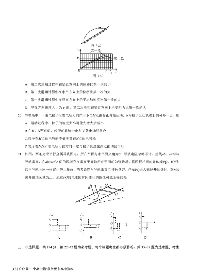 《2019年全国卷Ⅱ理综高考试题（含答案）_初高中资料库_高中资料库（转存避免链接过期失效）_高中物理》第6页预览