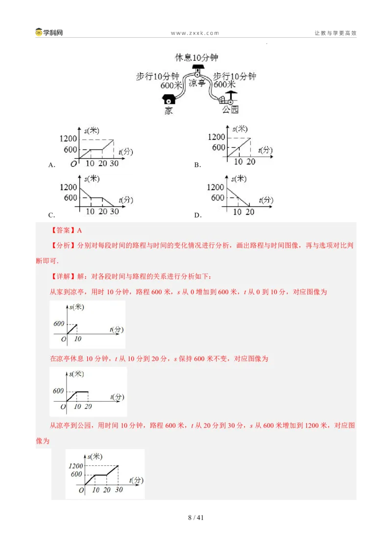 《专题06一次函数及其应用（5年汇编）（浙江专用）（解析版）_2026秋初中教辅合集_2027学科网&_2027新好题汇编_2027新好题汇编2022-2026年中考数学真题分类汇编（浙江专用）》第8页预览