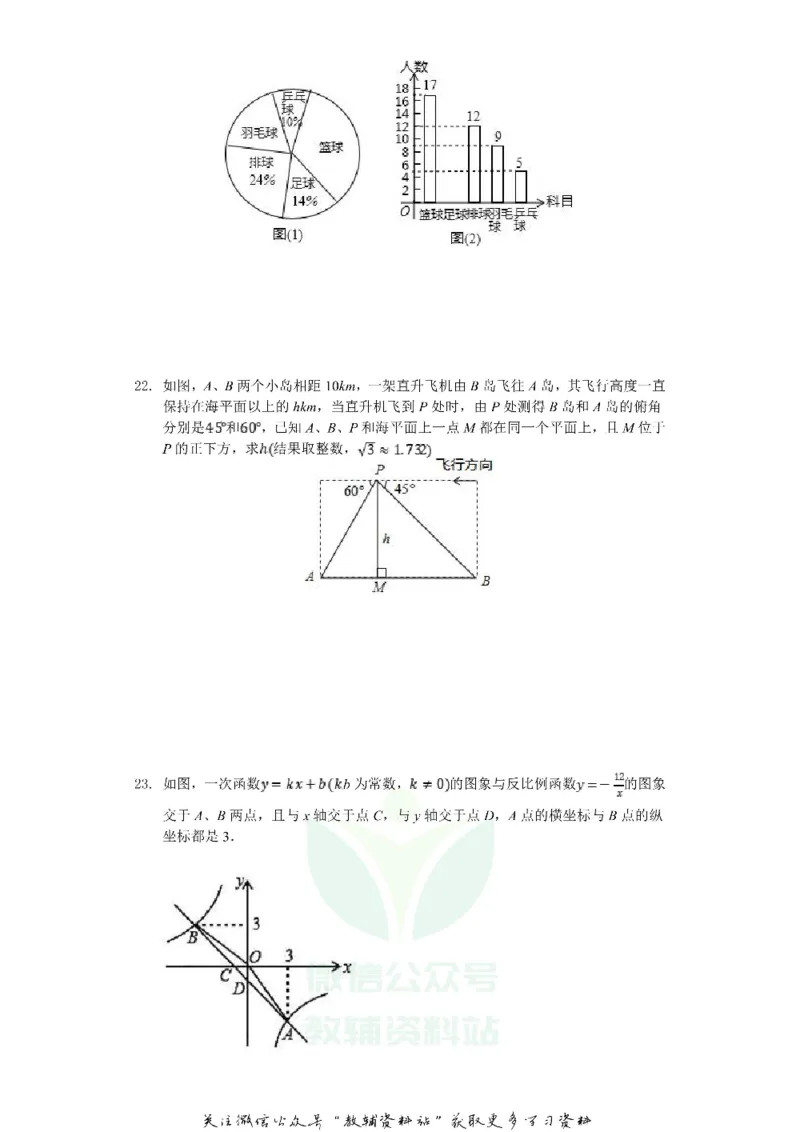 《2019贵州省铜仁市中考数学试卷及答案_初高中资料库_初中资料库（转存避免链接过期失效）_初中数学》第4页预览
