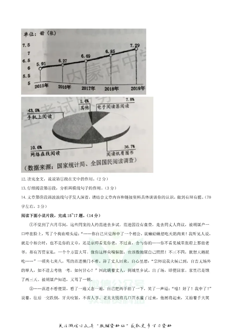 《2020内蒙古鄂尔多斯市中考语文真题及答案_初高中资料库_初中资料库（转存避免链接过期失效）_初中语文》第7页预览