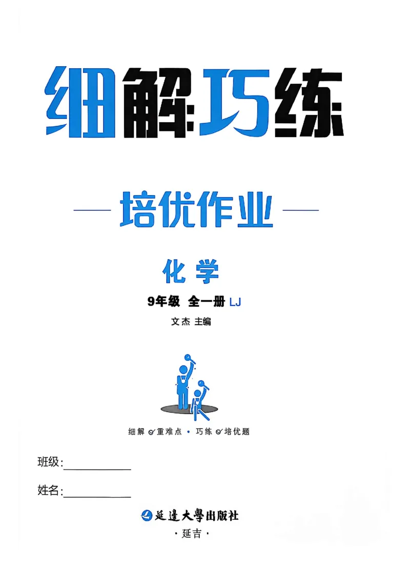《26秋鲁科版五四制九全化学细解巧练培优作业_2026秋初中教辅合集_2027细解巧练_2027《细解巧练》9全化学（鲁教）》第2页预览