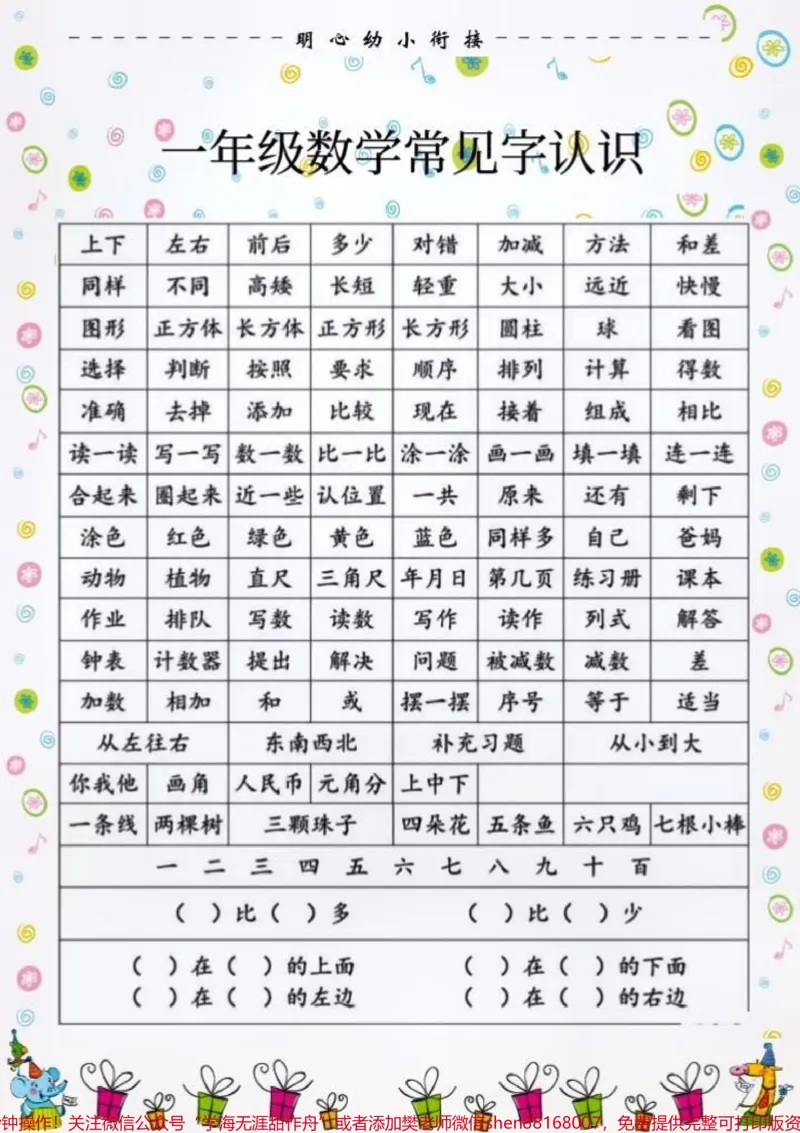 《#一年级#一年级数学#电子版可打印#每天学习一点点#家长必读》第1页预览