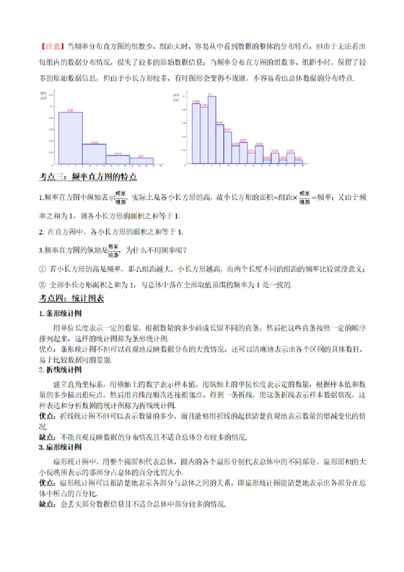 《9.3总体取值规律的估计（解析版）(1)_2026版高中《二三轮复习+冲刺复习》_统计PDF_单独的原卷+解析版》第3页预览