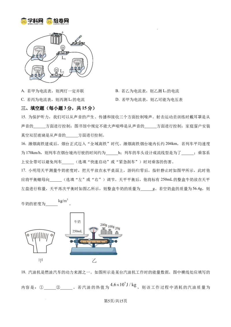 《2025年山东省烟台市中考物理试题》第5页预览