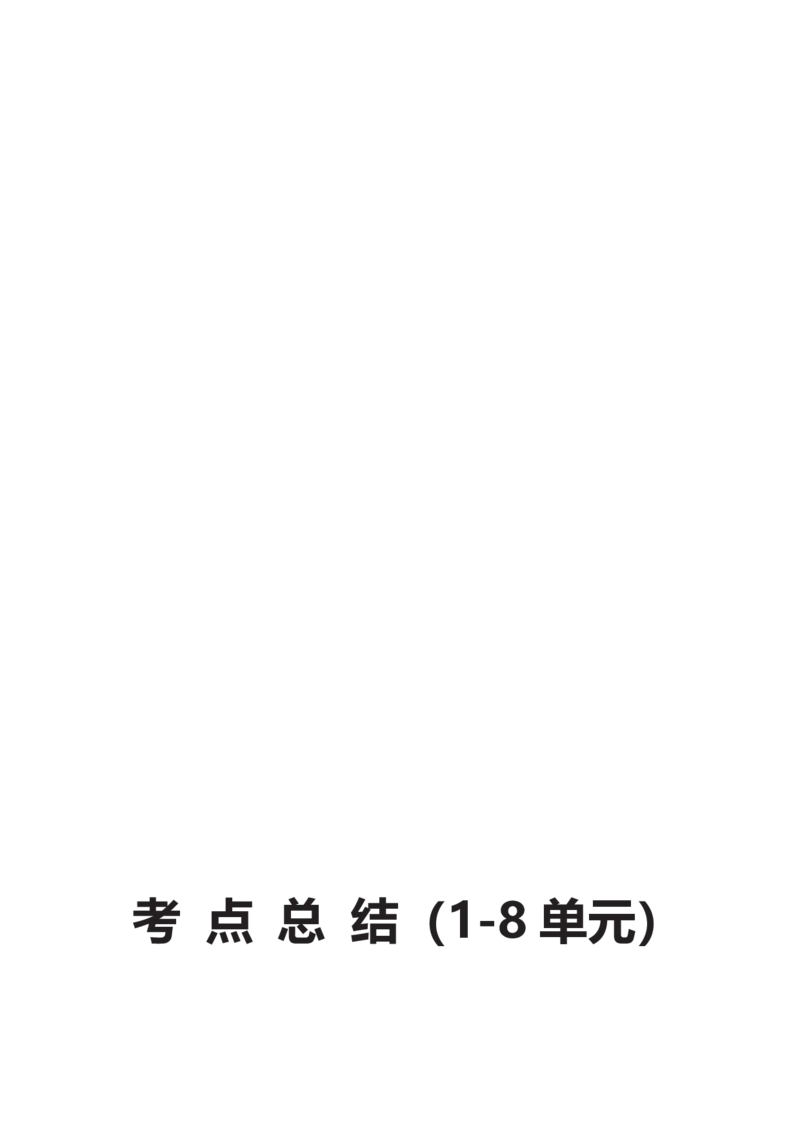 《期末复习考点总结》第1页预览