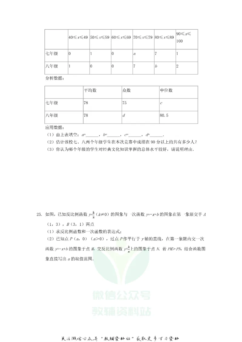 《2019甘肃省陇南市中考数学试题及答案_初高中资料库_初中资料库（转存避免链接过期失效）_初中数学》第7页预览