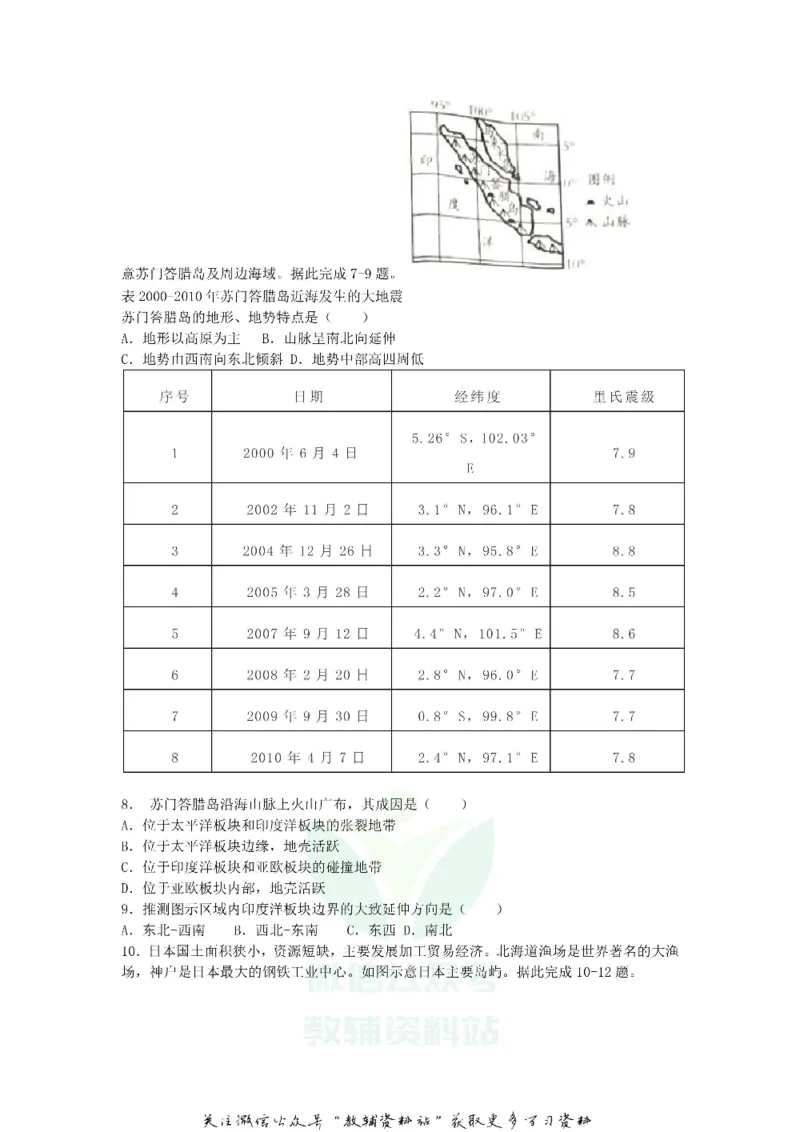 《2019山东省潍坊市中考地理真题及答案_初高中资料库_初中资料库（转存避免链接过期失效）_初中地理》第2页预览