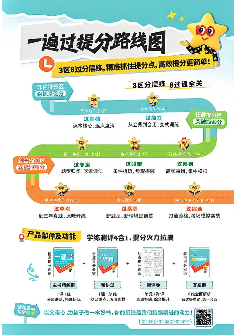 《26秋一遍过主书_2026秋初中教辅合集_2027一遍过_2026《一遍过》9上_2027《天星教育•一遍过》9上数学（人教版）》第2页预览