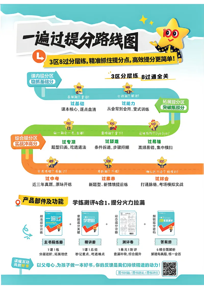 《26秋一遍过主书_2026秋初中教辅合集_2027一遍过_2026《一遍过》9上_2027《天星教育•一遍过》9上化学（人教版）》第2页预览