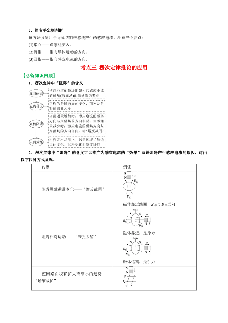 《第43讲电磁感应现象与楞次定律（举一反三讲义）（学生版）_地理_2027年高考地理一轮_2027年高考物理举一反三系列（新高考通用）-G249_资料_2027版》第10页预览