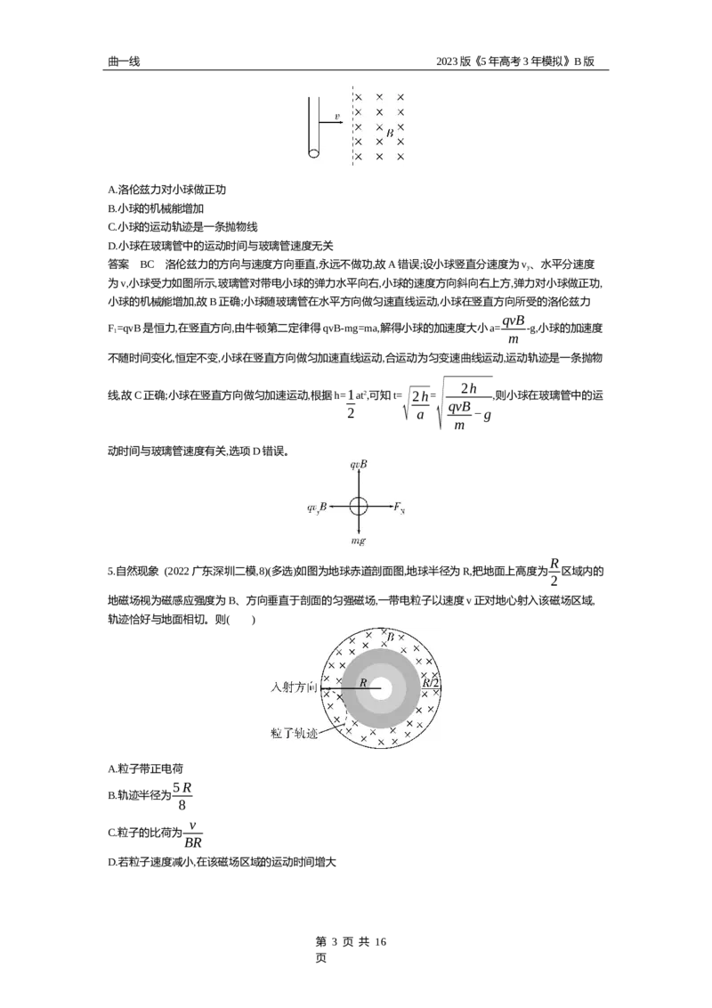 《1_专题十磁场（资料包word版）_2023版教学资源包_2023版新高考新教材版选考总复习物理5·3B版_10_专题十　磁场_1_专题资料包》第3页预览