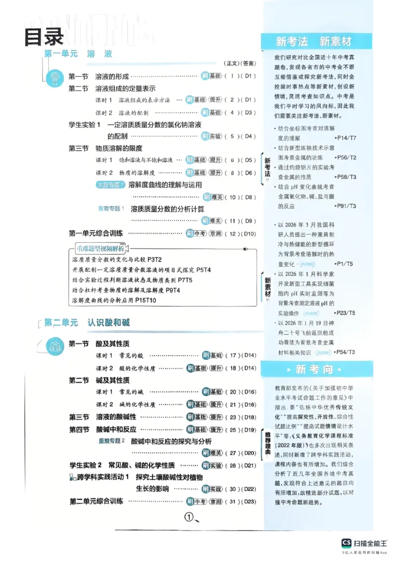 《26秋鲁教版九年级化学必刷题全一册(1)_2026秋初中教辅合集_2026秋必刷题_2026秋《初中必刷题》9上_2027《初中必刷题》9全化学（鲁教）》第2页预览