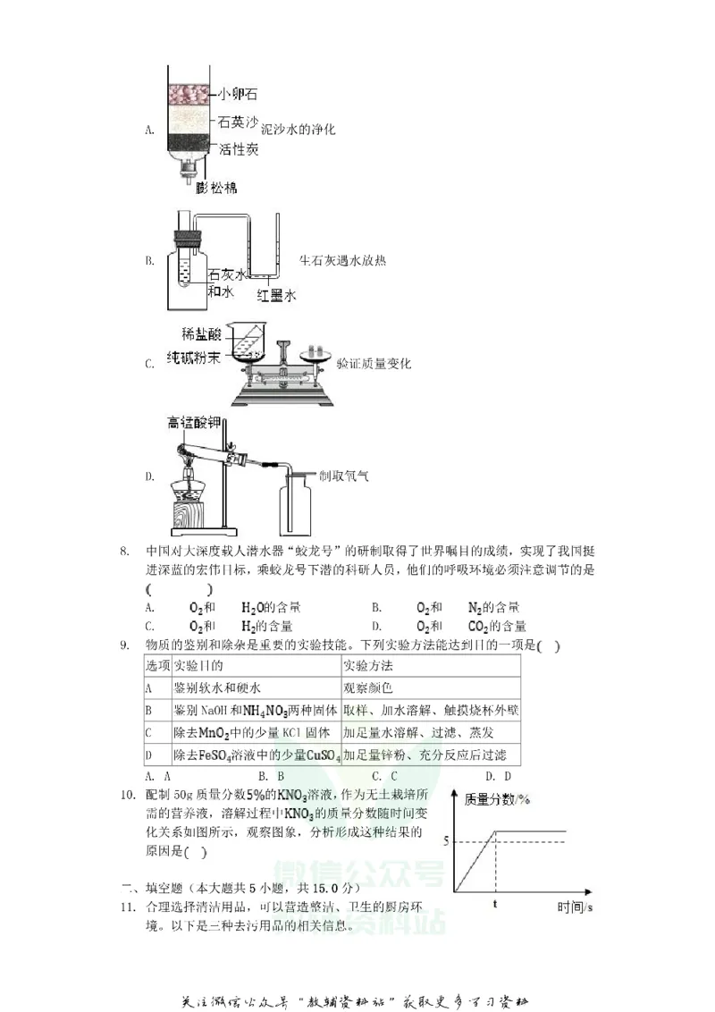 《2019山西省太原市中考化学真题及答案_初高中资料库_初中资料库（转存避免链接过期失效）_初中化学》第2页预览