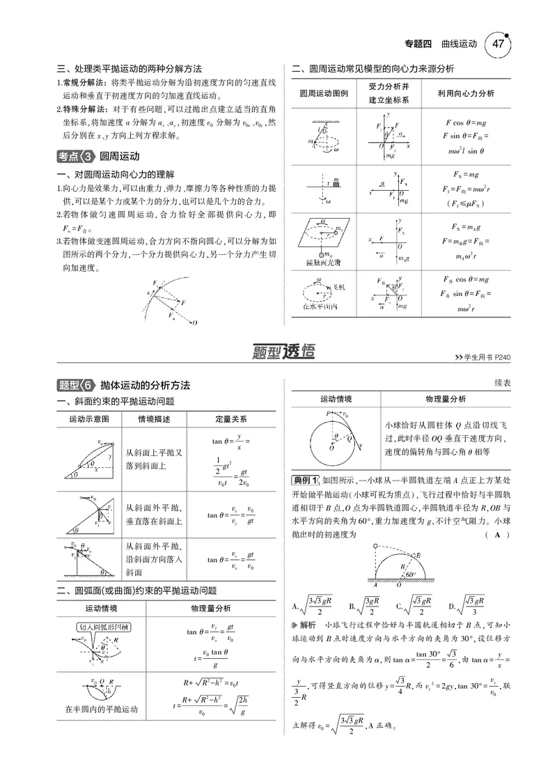 《1_专题四--PDF教参电子书_2025版教学资源包_（总复习系列）2025版《5年高考3年模拟》新高考版B版（⭐全科）_2025版.新高考新教材版.选考总复习.物理.5·3B版_第一部分图书电子教参》第3页预览