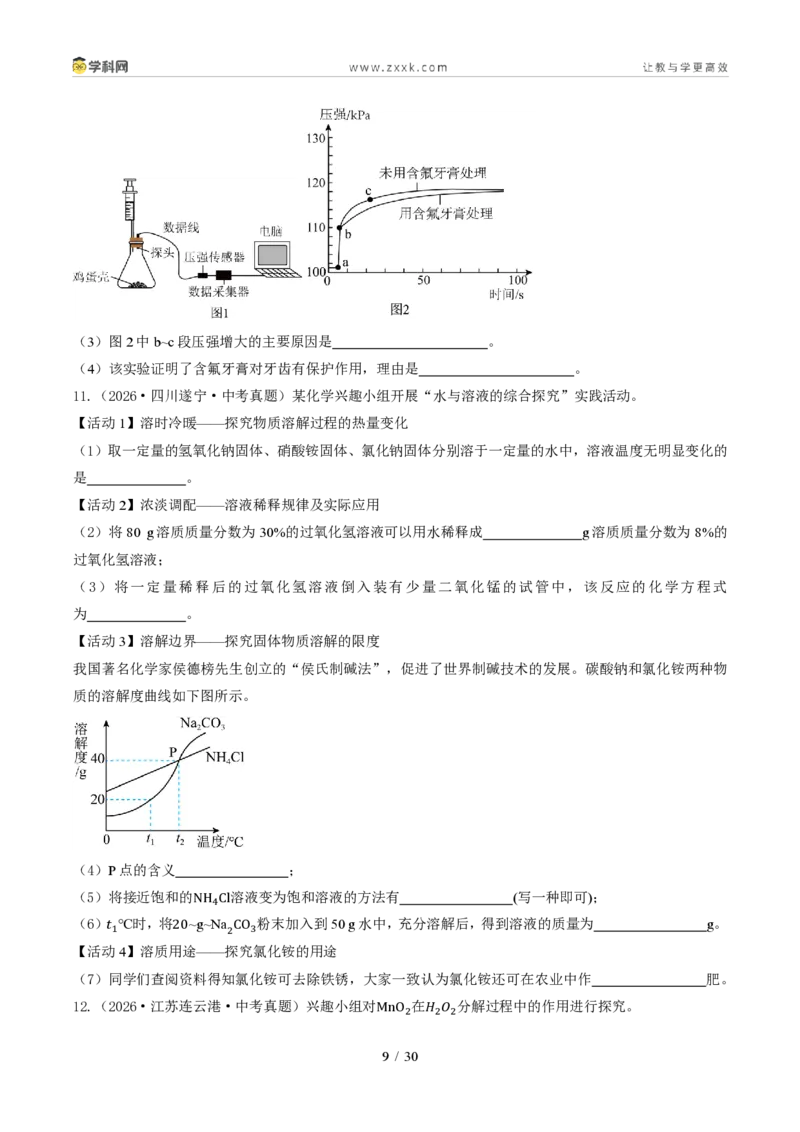《专题15科学探究题（1年汇编）（全国通用01期）（原卷版）_2026秋初中教辅合集_2027学科网&_2027新好题汇编_2027好题汇编2026年中考化学真题分类汇编（化学）（全国通用）》第9页预览
