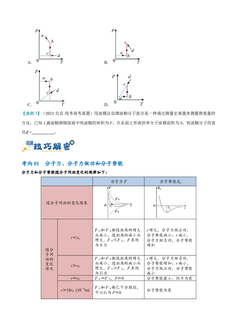 《专题12热学定律及能量守恒问题（讲义）（原卷版）(1)_2026版高中《二三轮复习+冲刺复习》》第3页预览
