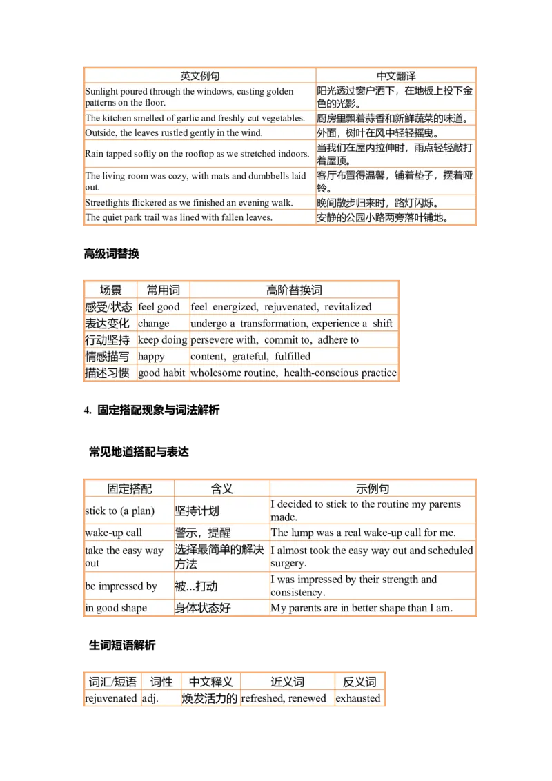 《个人励志成长类读后续写脖子上的一块‘肿块’，让我终于跟上了父母的健康节奏讲义_高考一二三轮复习_英语_2026年_342026年高考英语一轮复习专项续写读后赋能语境+多篇拓展思路》第6页预览