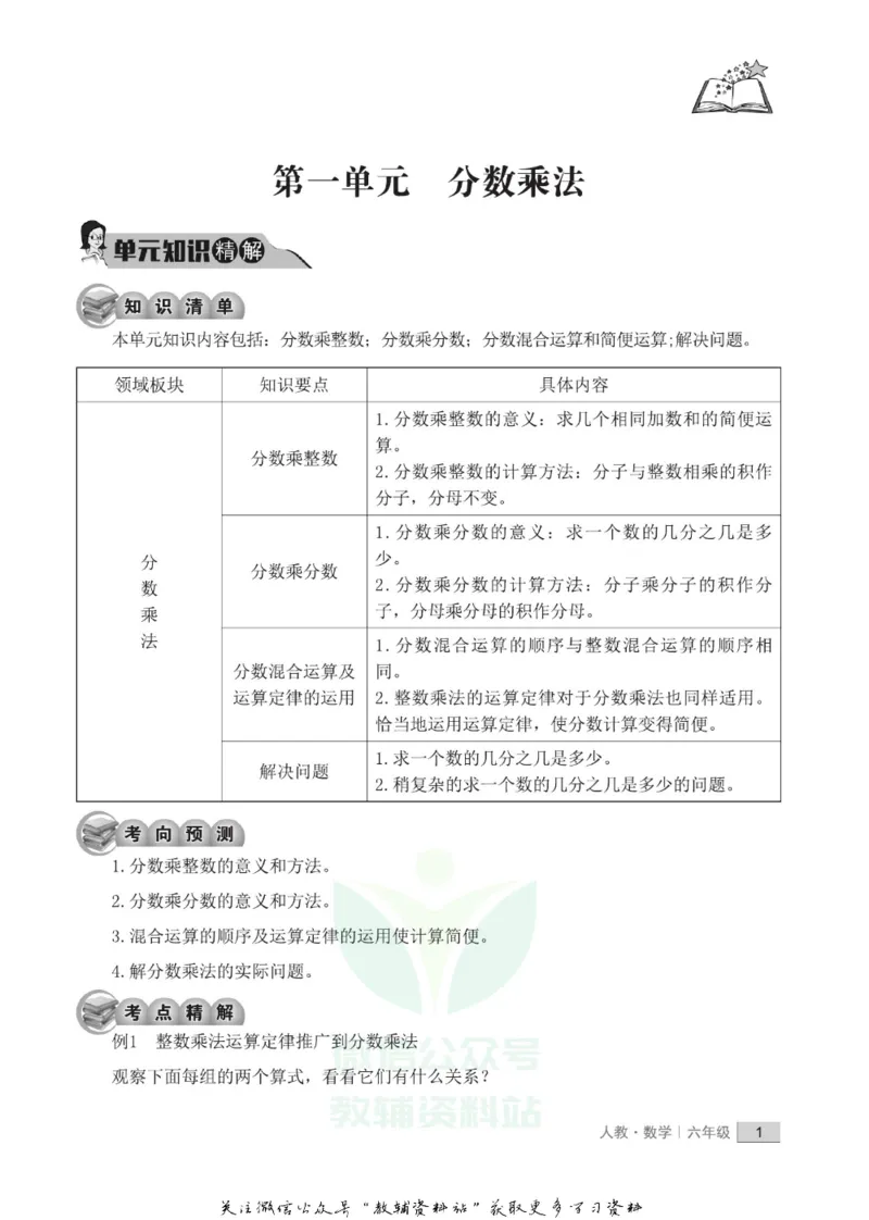 《假期培优六年级寒假数学人教版_07.小学语文、英语、数学专区_小学寒假教辅汇总_1~6年级快乐之星·假期培优》第4页预览