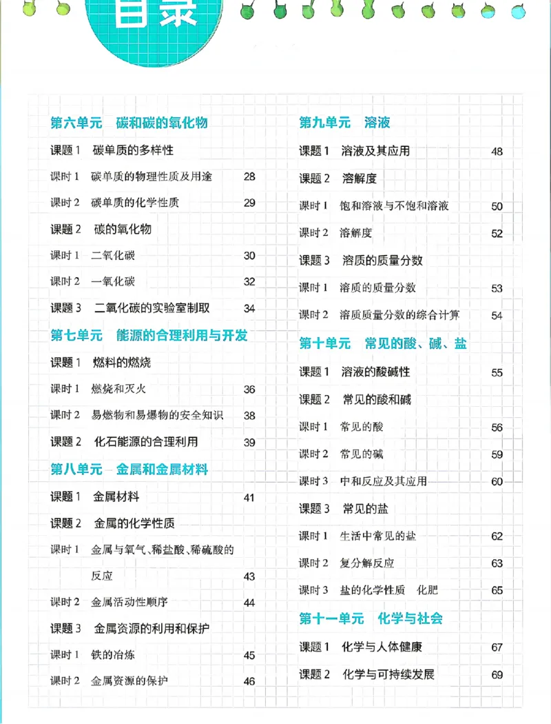 《学思用_2026秋初中教辅合集_2027一遍过_2026《一遍过》9上_2027《天星教育•一遍过》9全化学（人教福建版）》第2页预览