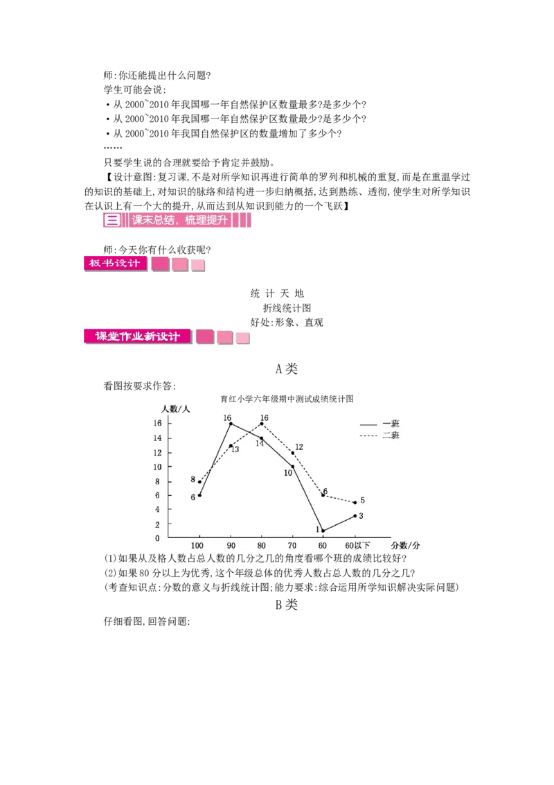 《8.3统计天地_26春小学语数英道科各版本《课件+教案》_26春各版本数学《课件+教案》1-6年级下册_26春苏教版数学1-6年级下册教案课件PPT_苏教版数学五年级下册教案课件（26春）_教案》第2页预览