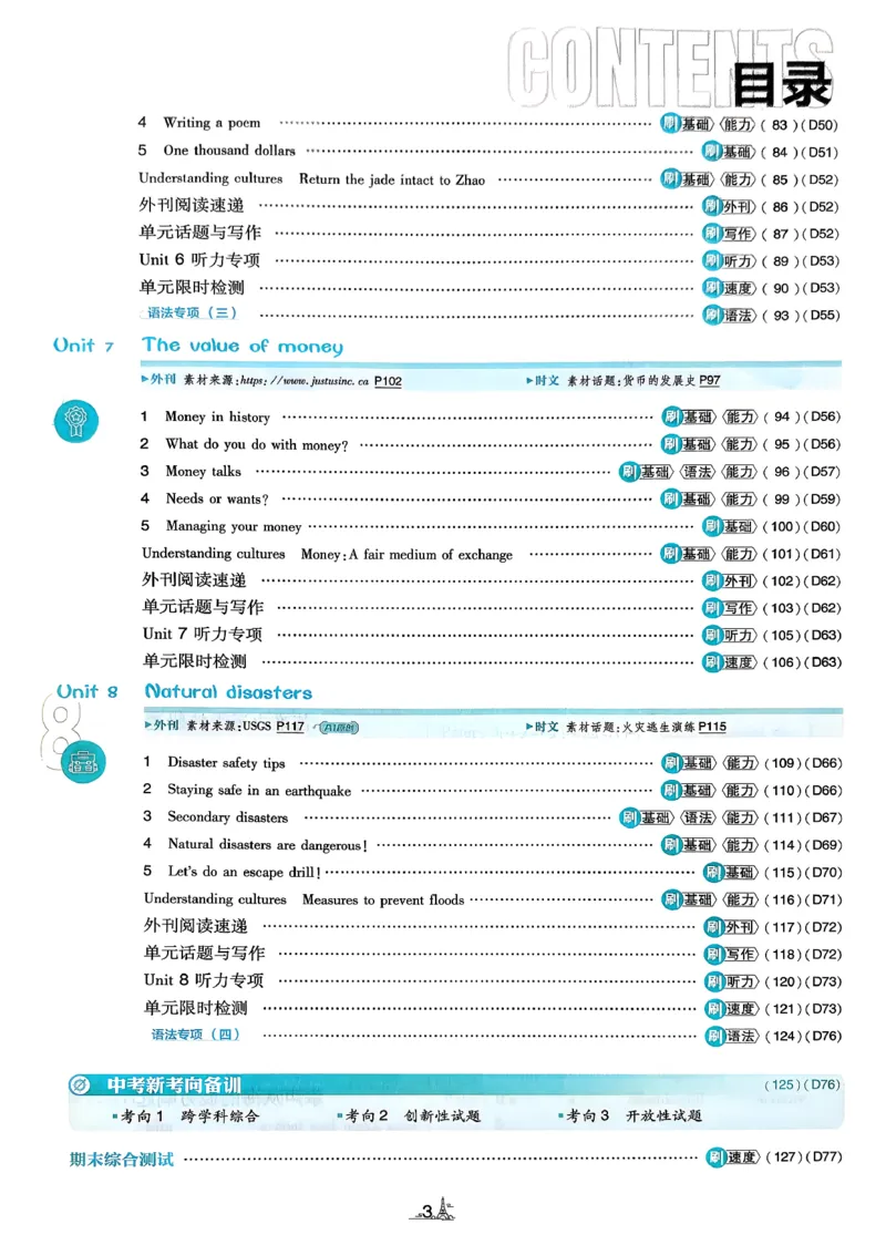 《初中必刷题_2026版初中《必刷题》7-9年级上下册册（全科）（多版本合集）_初中必刷题下册_2026版初中《必刷题》8年级下册（全科）_2026春《初中必刷题》英语8下（翼教版）》第7页预览