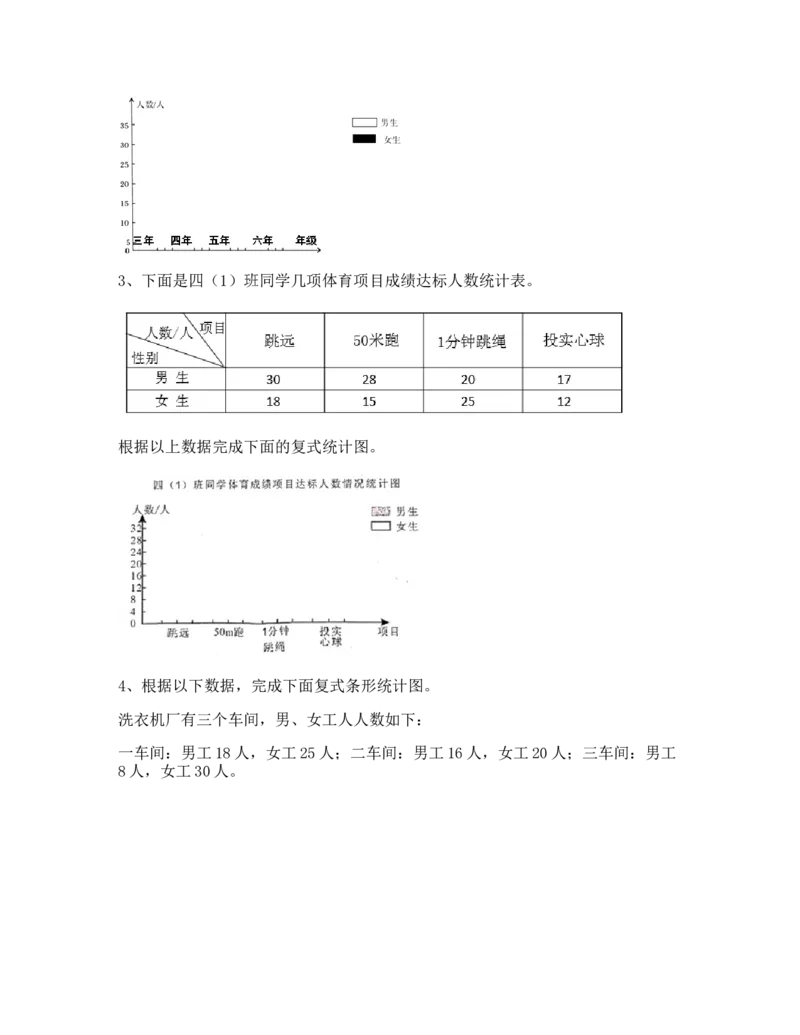 《7复式条形统计图测试卷2（含答案）_26春小学语数英道科各版本《课件+教案》_26春各版本数学《课件+教案》1-6年级下册_26春冀教版数学《课件+教案》1-6年级下册_其他资源_单元检测》第6页预览