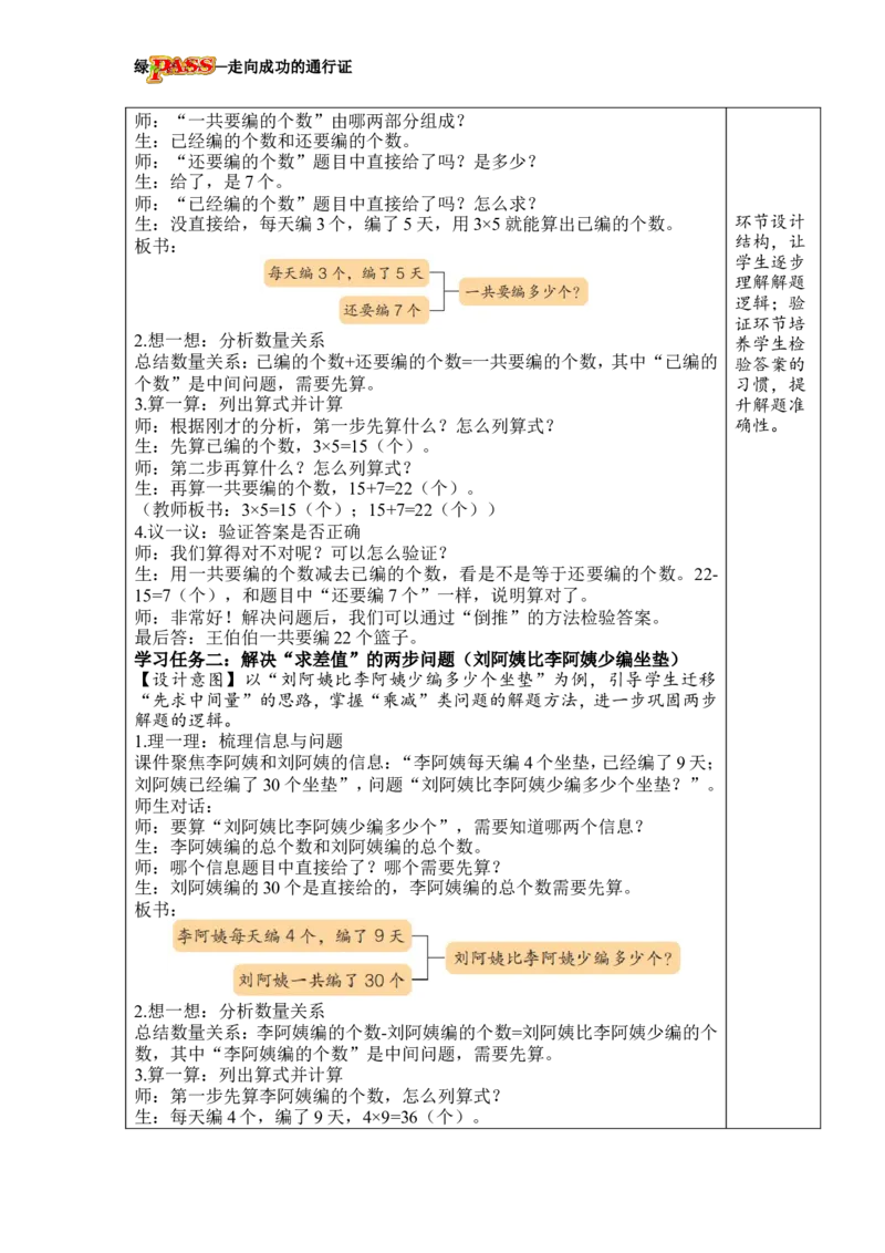 《四巧手编织致富路——解决问题_26春小学语数英道科各版本《课件+教案》_26春各版本数学《课件+教案》1-6年级下册_26春青岛版数学1-6年级下册教案课件PPT_青岛版数学二年级下册（26春）》第3页预览