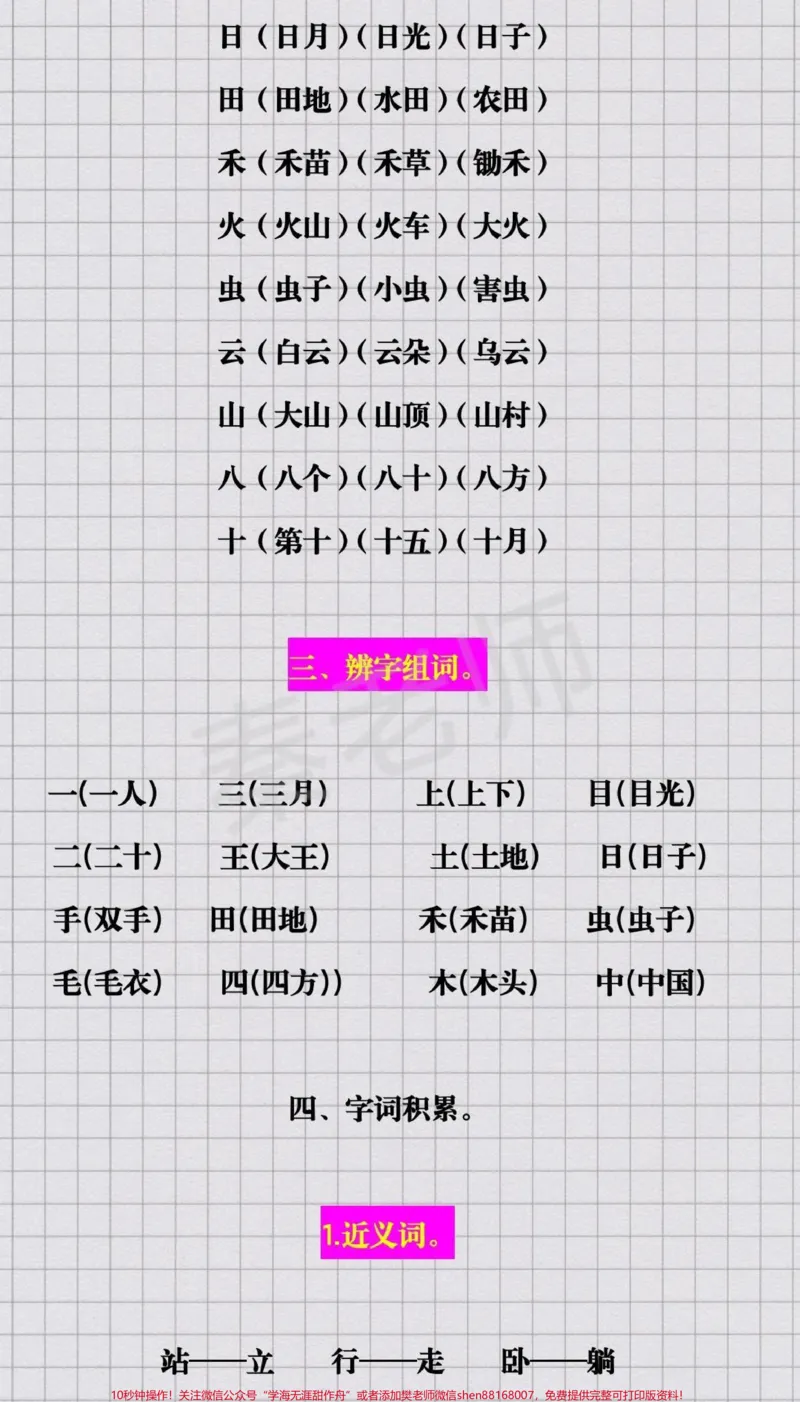 《一年级上册语文知识总结#一年级#语文#第一单元知识点#幼小衔接#必考考点开学季@qunju888.com小助手@qunju888.com创作者中心@qunju888.com热点宝@qunju888.com电商官方直播间》第3页预览
