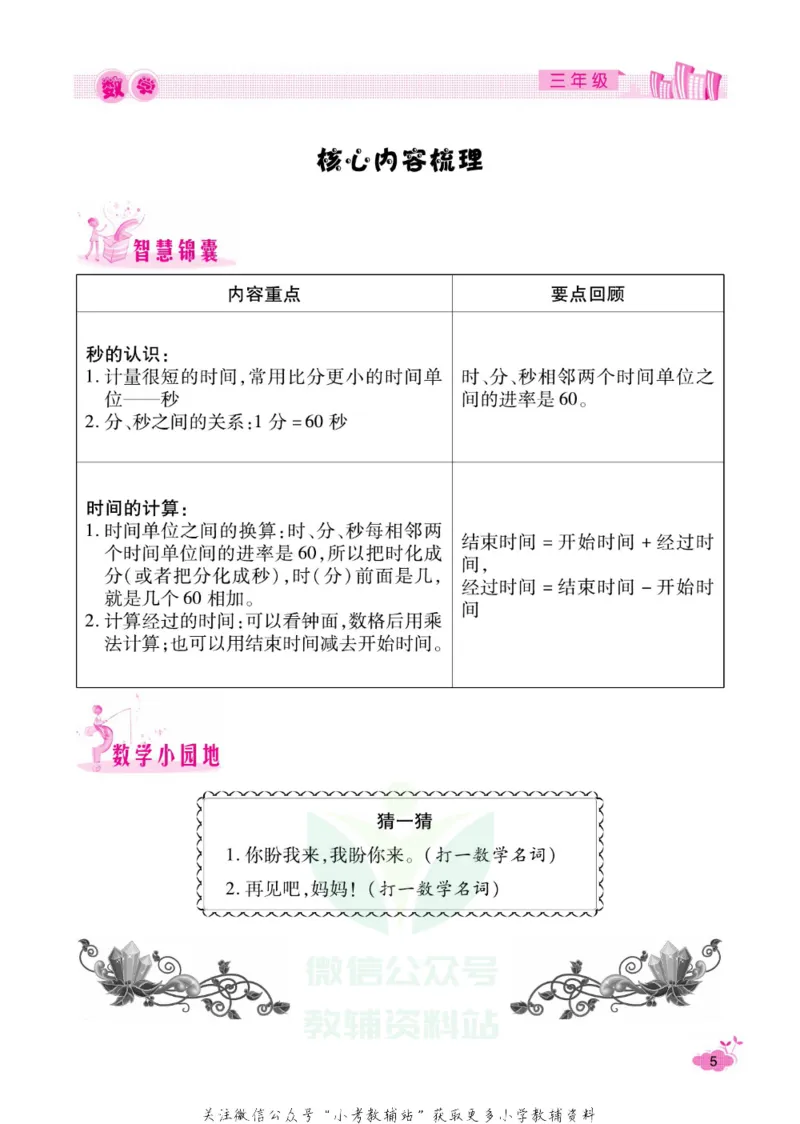 《《寒假开心果》三年级寒假数学人教版_07.小学语文、英语、数学专区_小学寒假教辅汇总_1~6年级寒假开心果·快乐假期》第8页预览