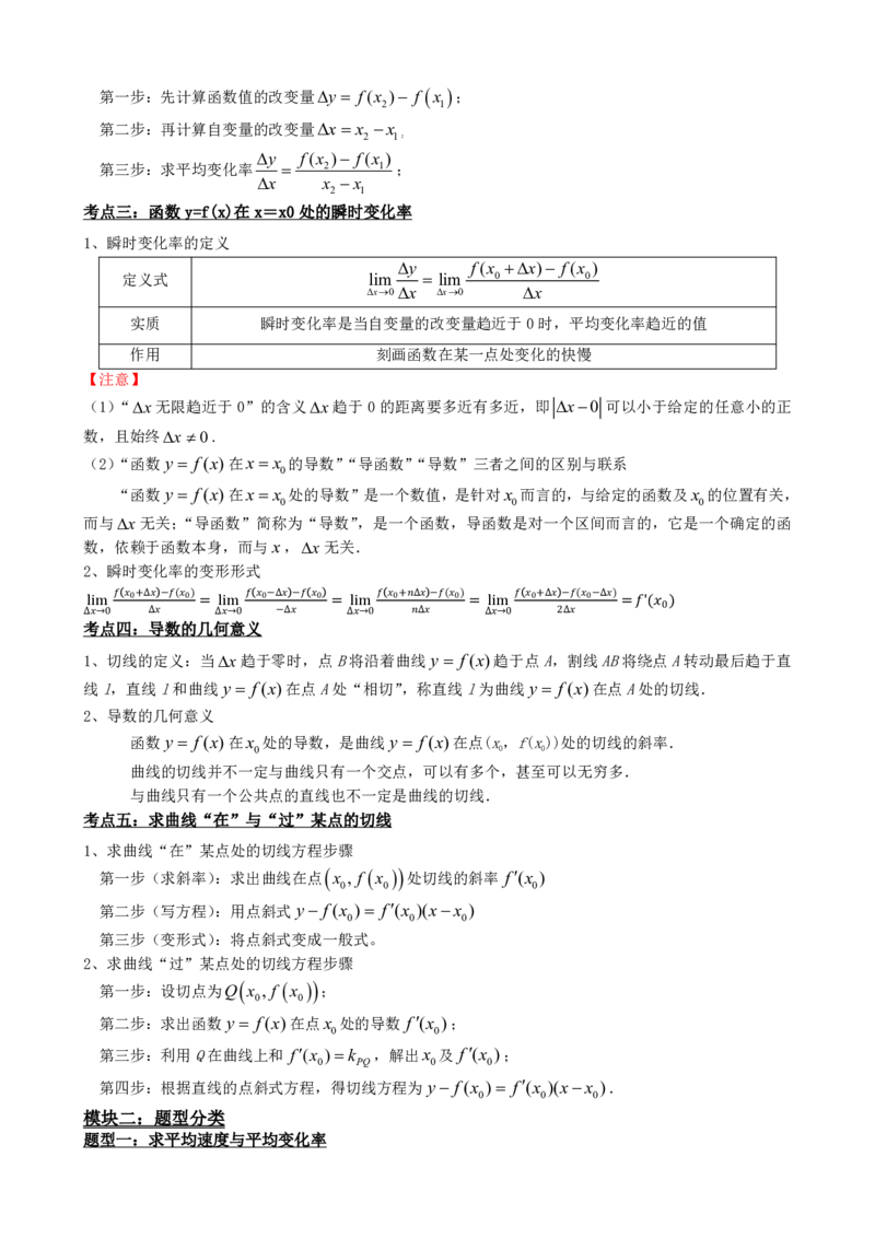《导数知识点题型分类(1)_2026版高中《二三轮复习+冲刺复习》_导数知识点+题型分类_原卷版合集》第8页预览