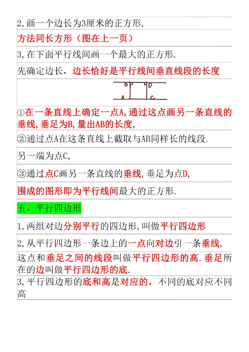 《四年级数学必掌握重点_4年级上册同步教辅_4上数学_四上数学通用重点必背＋专项》第3页预览